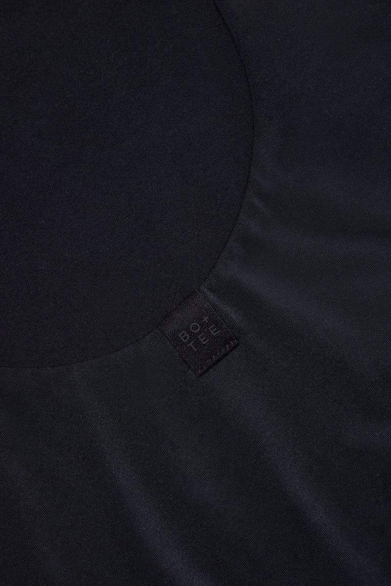 Cut-Out Bodysuit in Black