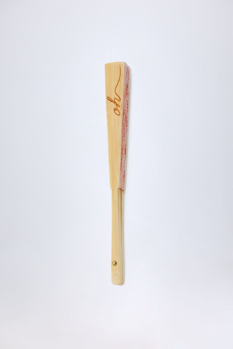 Folding Hand Fan in Pink