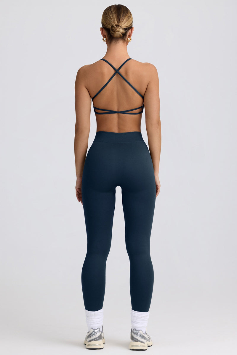 Super Sculpt Seamless High-Waist Leggings in Blue