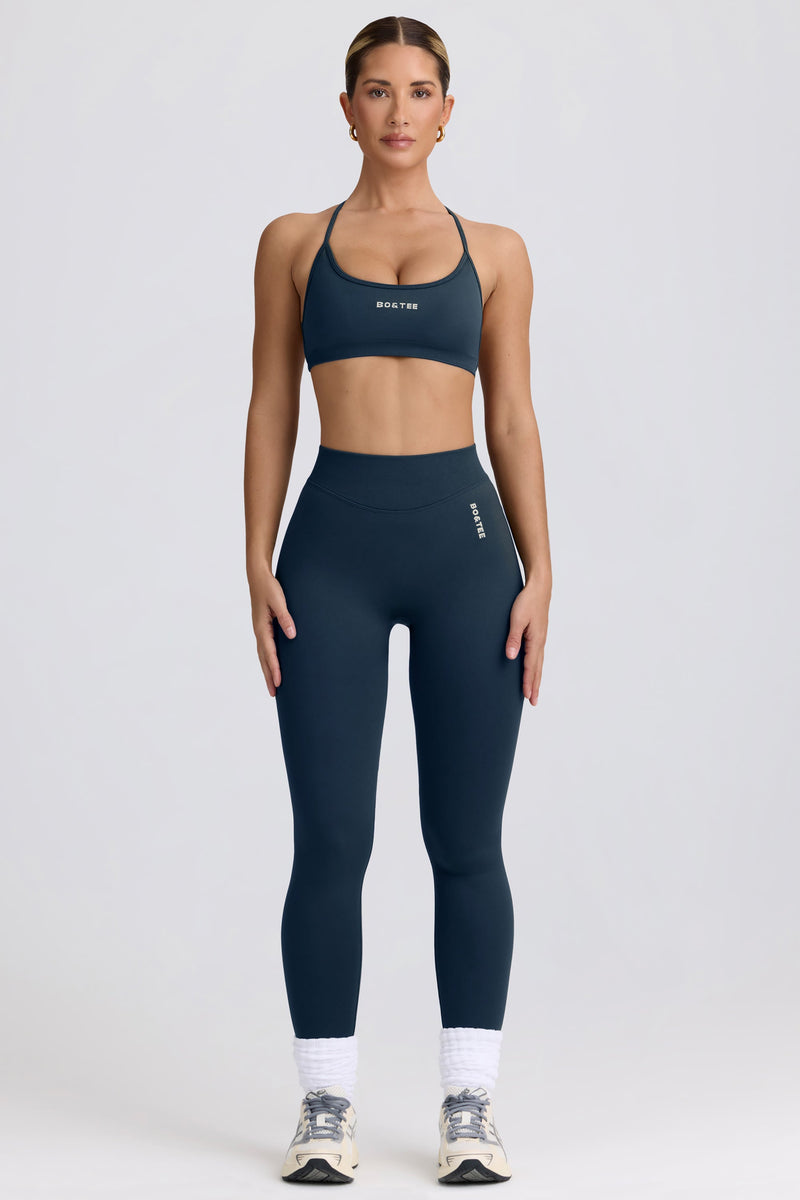 Super Sculpt Seamless High-Waist Leggings in Blue